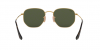 OKULARY RAY-BAN® HEXAGONAL RB 3548N 001 54 ROZMIAR L